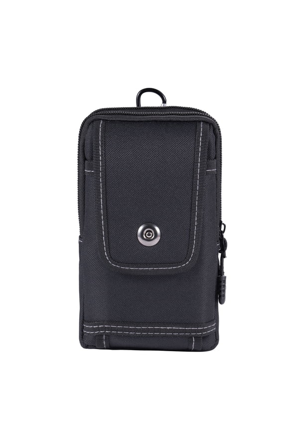 Belt Bag Men Phone Pouch with Closure for Camping Hiking Gardening and Outdoor Activities