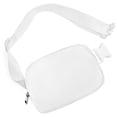 thumbnail image 1 of oscaurt Adjustable Strap Women's Fanny Pack, Nylon, White, 1 of 7