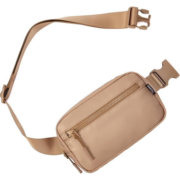 Belt Bag for Women Men Fashionable Crossbody Fanny Pack for Women Waist Bag with Adjustable Strap Black