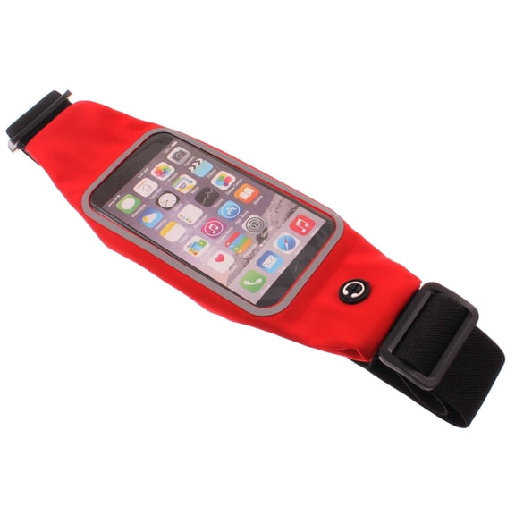 Belt Band Running Waist Bag for iPhone 16/Pro - Sports Gym Workout Case Cover Pouch for iPhone 16/Pro