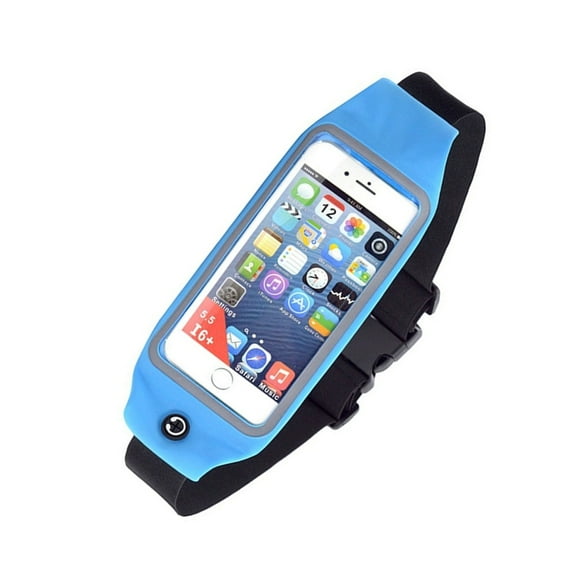 Belt Band Running Waist Bag for iPhone 16/Pro - Sports Gym Workout Case Cover Pouch