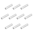 thumbnail image 1 of Belt Buckle End Tips, 30mm Ribbon Crimp Clasps for DIY Silver Tone 24Pack, 1 of 6