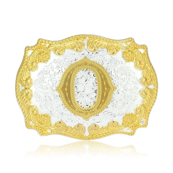 Belt Buckle Western Cowboy Initial Letter A - Z Rodeo Belt Buckle For Unisex USA