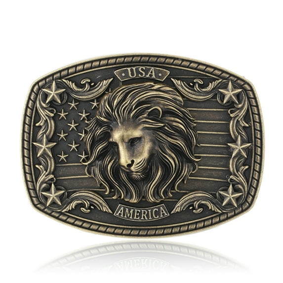 Belt Buckles Men Western Cowboy Big Belt Buckle Vintage Large Cowboy Buckles Western Gifts for Men & Women