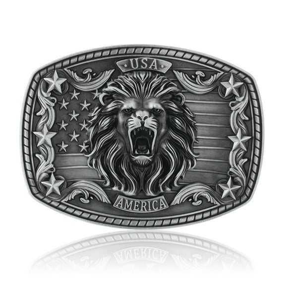 Belt Buckles Men Western Cowboy Big Belt Buckle Vintage Large Cowboy Buckles Western Gifts for Men & Women