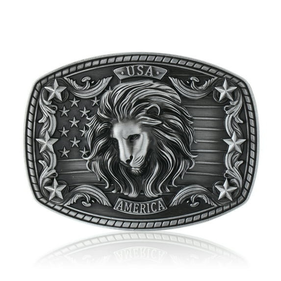 Belt Buckles Men Western Cowboy Big Belt Buckle Vintage Large Cowboy Buckles Western Gifts for Men & Women