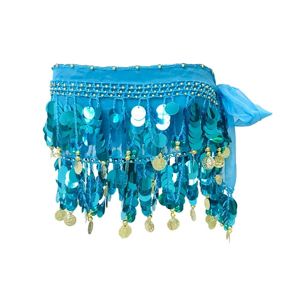 Belt Christmas Women's Carnival Sequin Tassel Waist Chain Hip Scarf Performance Waist Cover Belts For Women