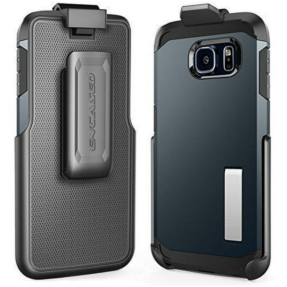 Belt Clip Holster for Spigen Tough Armor Case - Galaxy S6 Edge (By Encased) (case is not included)