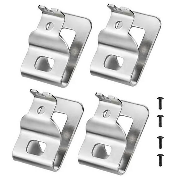 Belt Clips, 4Pcs Drill Tool Clips Hook Kit with Screws