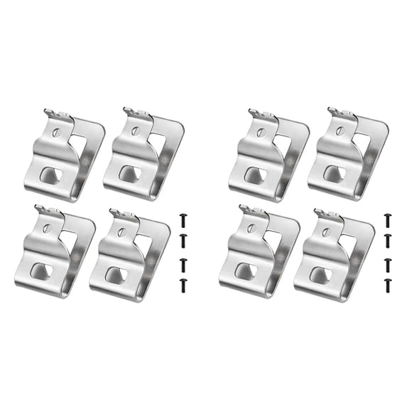Belt Clips, 8Pcs Drill Tool Clips Hook Kit with Screws for N268241 for 20V Power Tools DCD980 DCD985 DCD980L2 DCD985L2