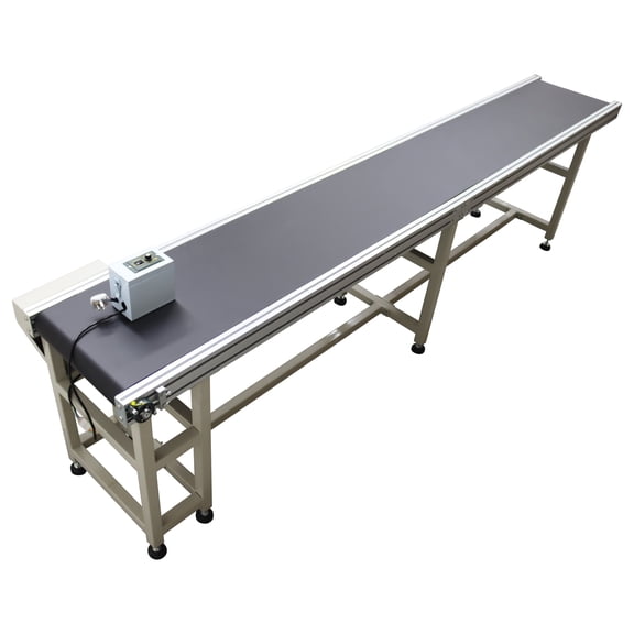 Belt Conveyor 118 Electric Industrial PVC Conveyor Adjustable Speed