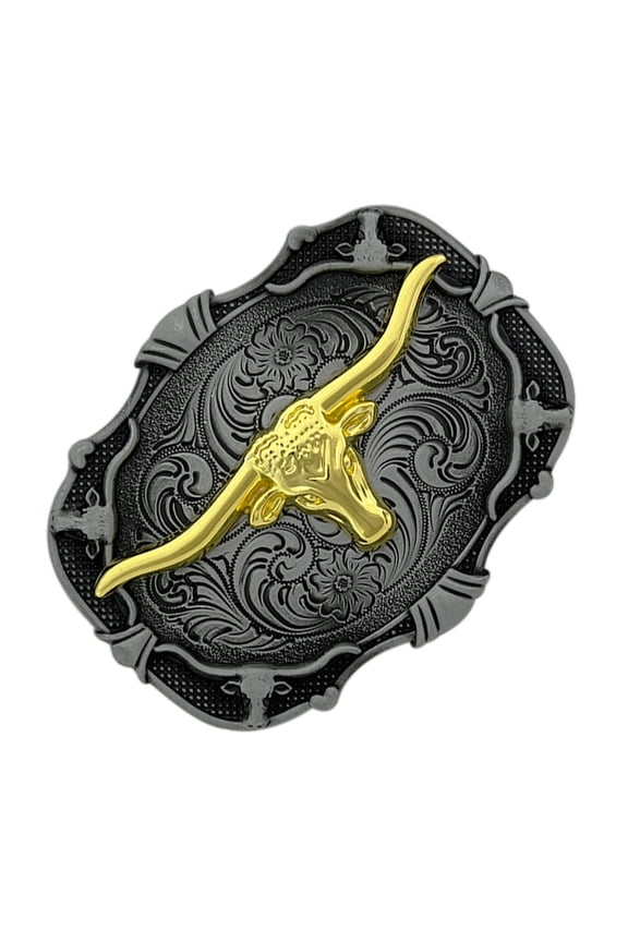 Belt Engraved Buckle Bronze Color Engravings Buckle Replacement Belt Buckles Birthday Gifts for Father