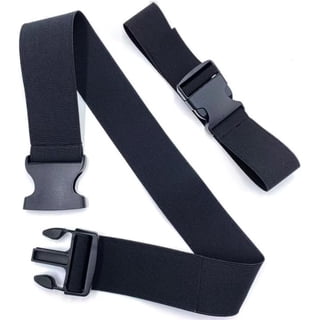 Belt Extender,Portable Simple Waist Bag Belt Extender for Fanny Pack Strap Extension Waist Bag Belts Belt Extender For Fanny Pack Universal Luggage and Travel Gear Waist Packs (Black)
