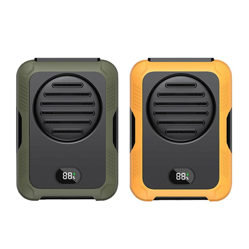 Belt Fan Portable Cooling Fan Rechargeable Bladeless Fan Neck Fan