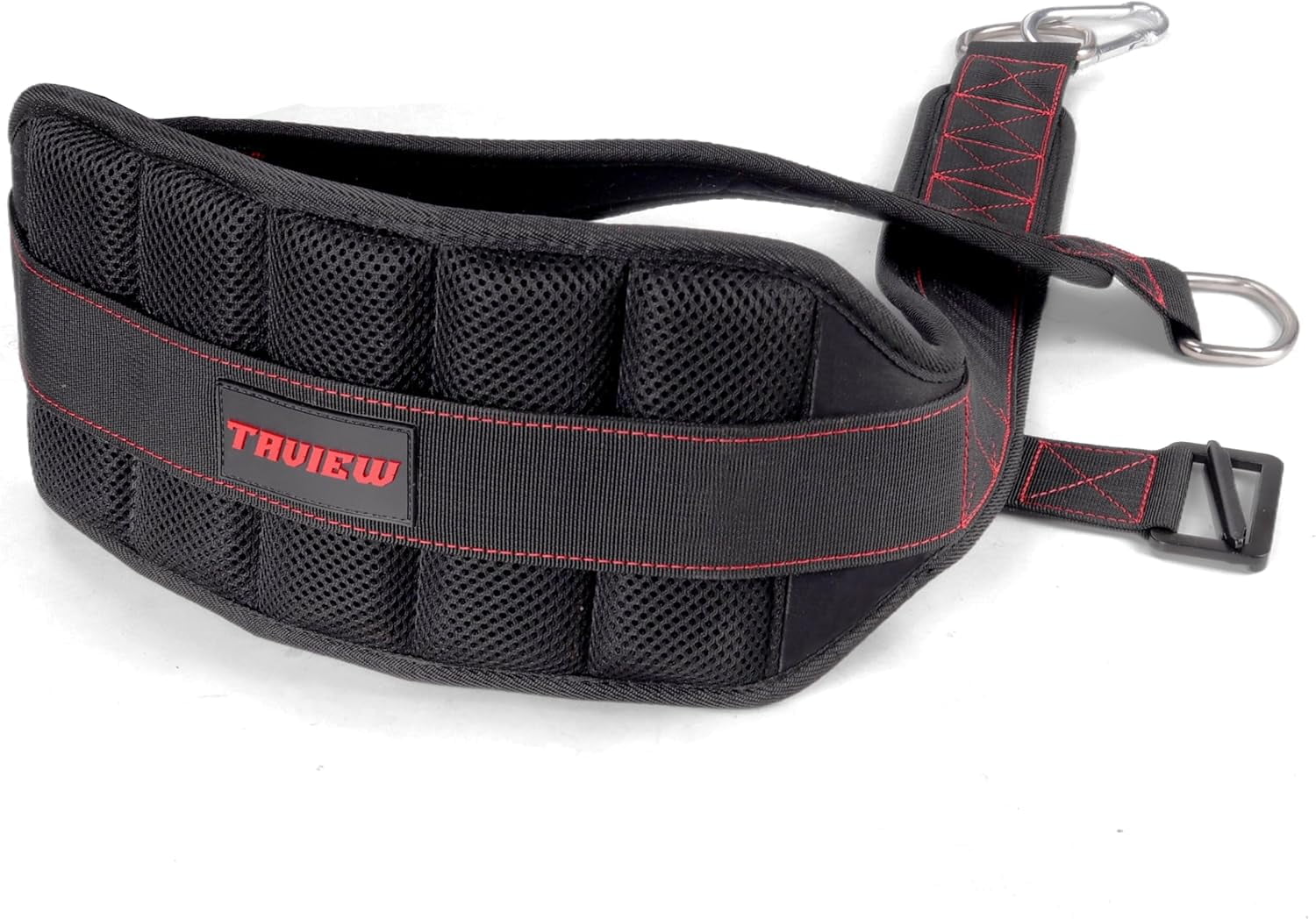 Belt For Belt Squats, Rack Attachment \u0026 Squat Machine, Weight Lifting\u0026Powerlifting Back Support, Low-Profile, Padded Hip \u0026 Thigh