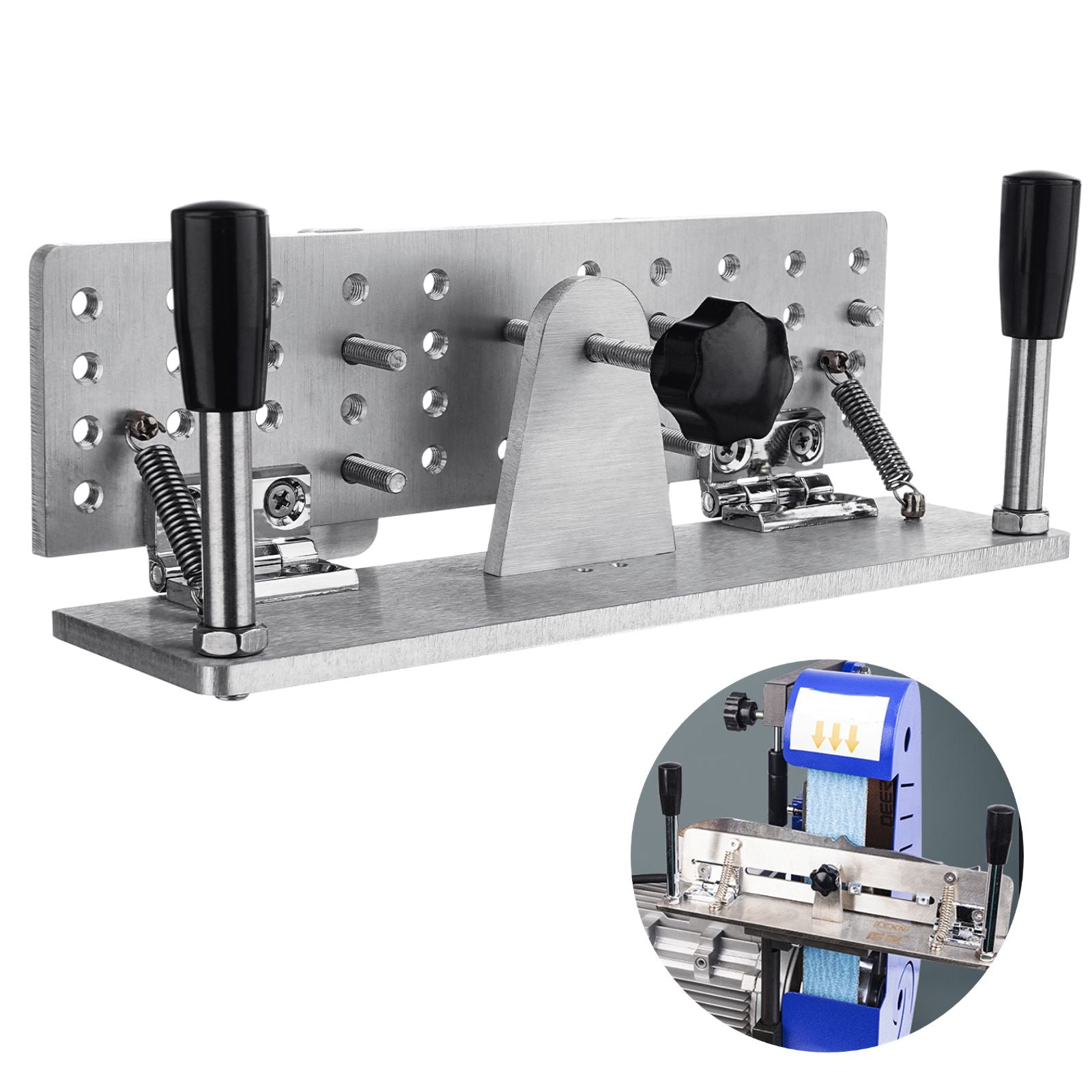 Belt Grinder Knife Jig, Adjustable Angle Belt Knife Sharpener Jig