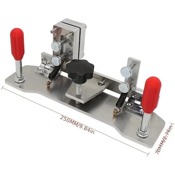 Belt Grinder Knife Jig, Fixed Angle Jig, Manual Sharpener Holder, Sharpening Locator Knife Making Tools for Belt Sander Belt Machine