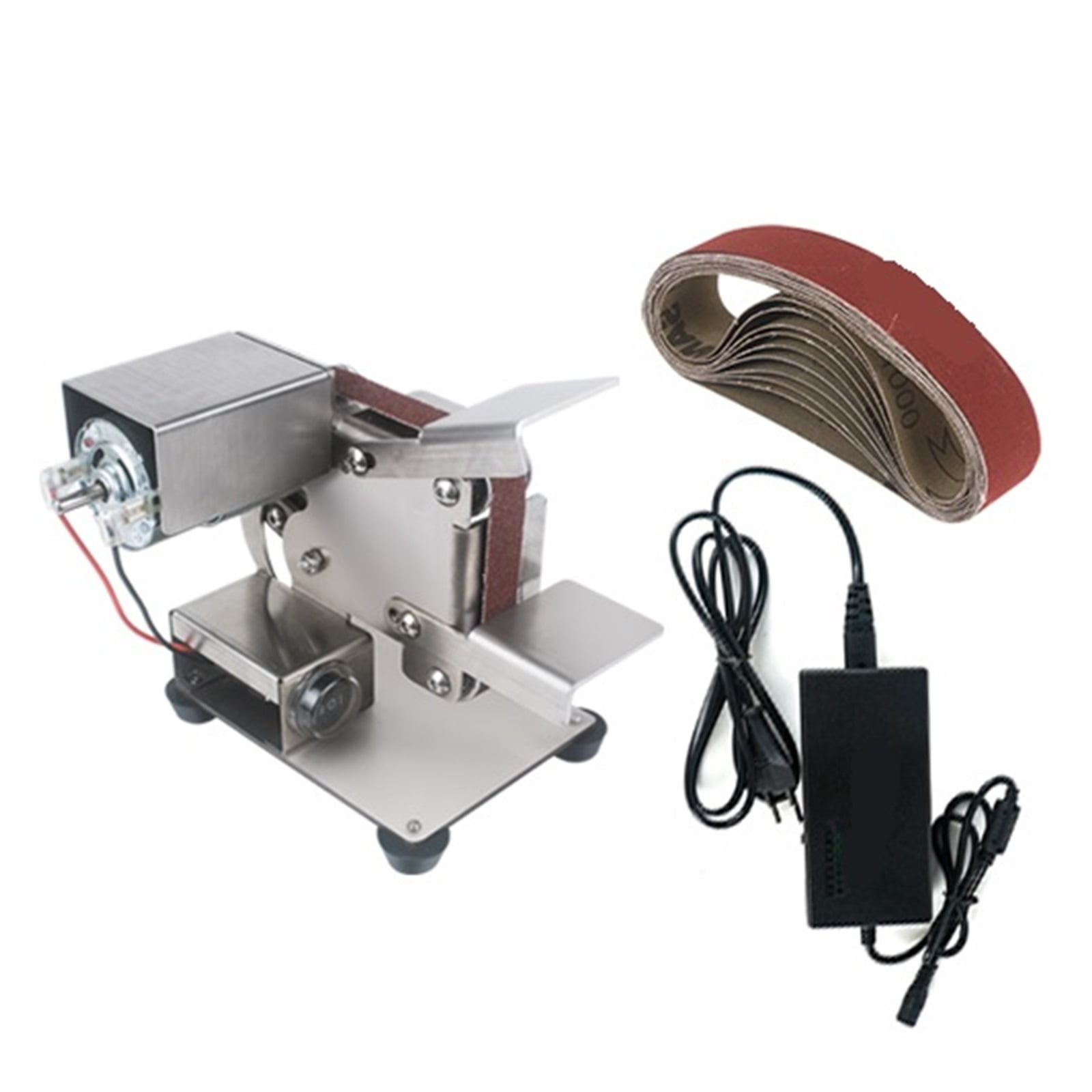 SteelEdge Mini Belt Grinder - Precision Tool for Metalworking