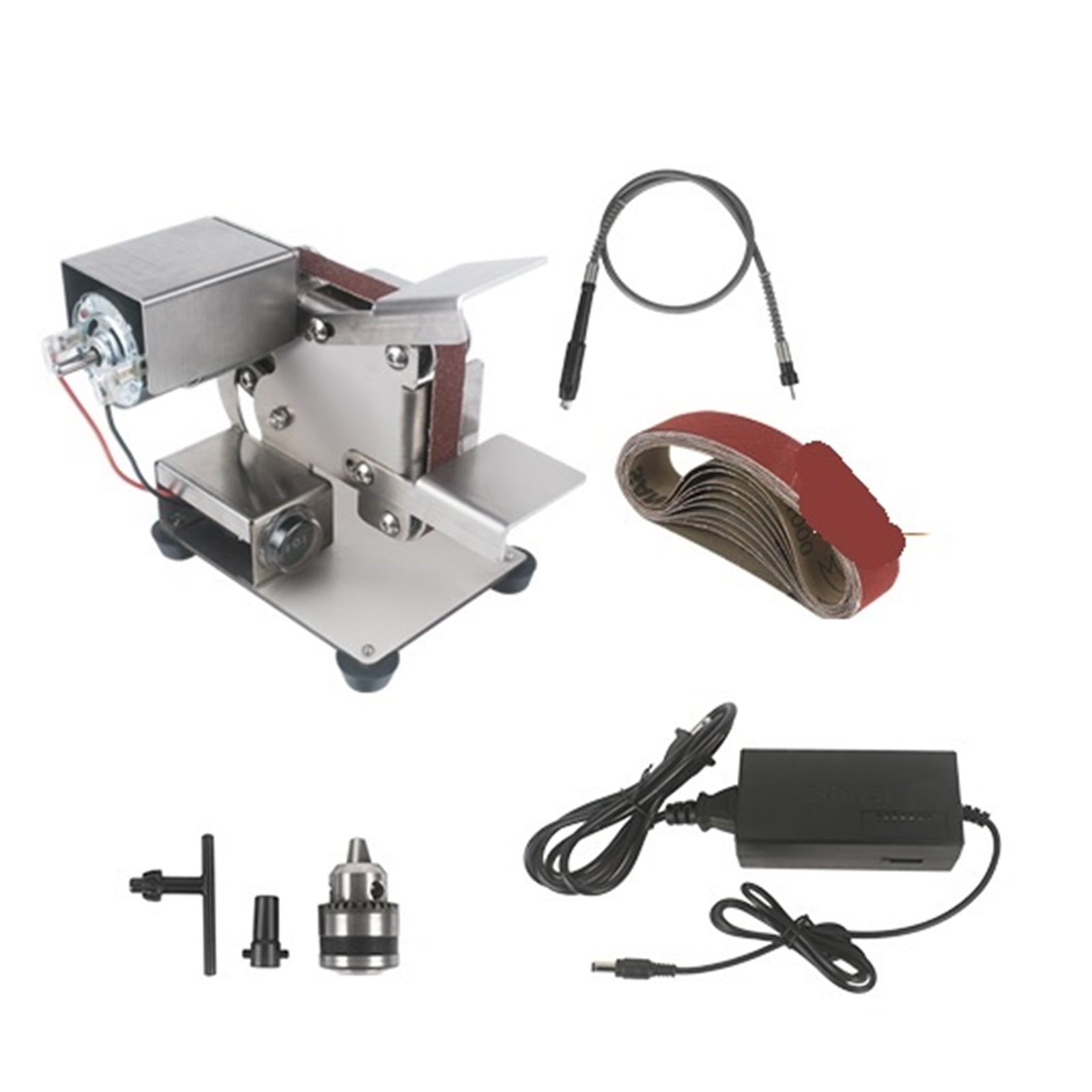 SteelEdge Mini Belt Grinder - Precision Tool for Metalworking main image 0