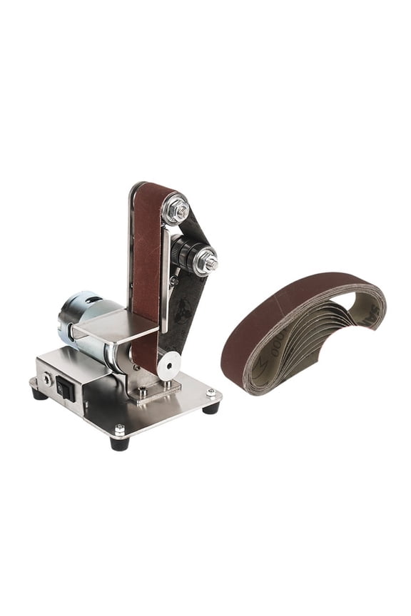 Belt Grinding Machine Small DIY Polishing Machine Multifunctional Sanding Belt Machine Table Belt Sander Cutter Edges Sharpener ,Widely Use