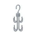 thumbnail image 1 of Belt Hanger for Closet Double Layer, Space Saving Hangers Rotating Hook, Multifunctional Bag Scarf Tie Rack for Home Wardrobe Organization, 1 of 6