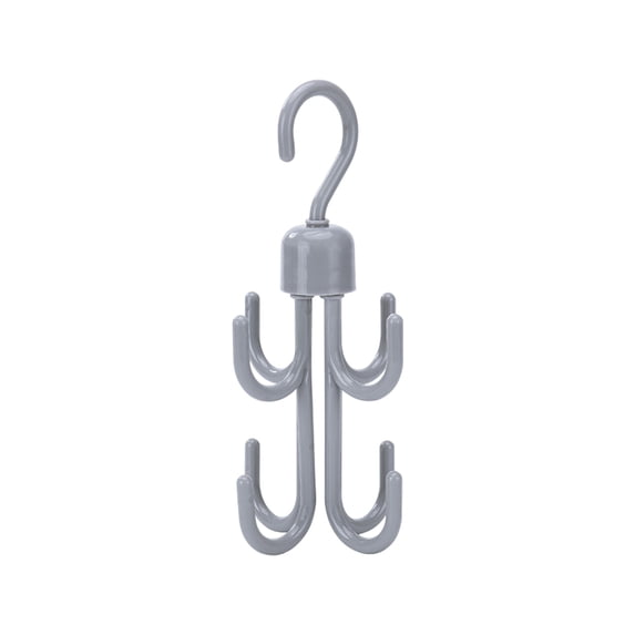 Belt Hanger for Closet Double Layer, Space Saving Hangers Rotating Hook, Multifunctional Bag Scarf Tie Rack for Home Wardrobe Organization