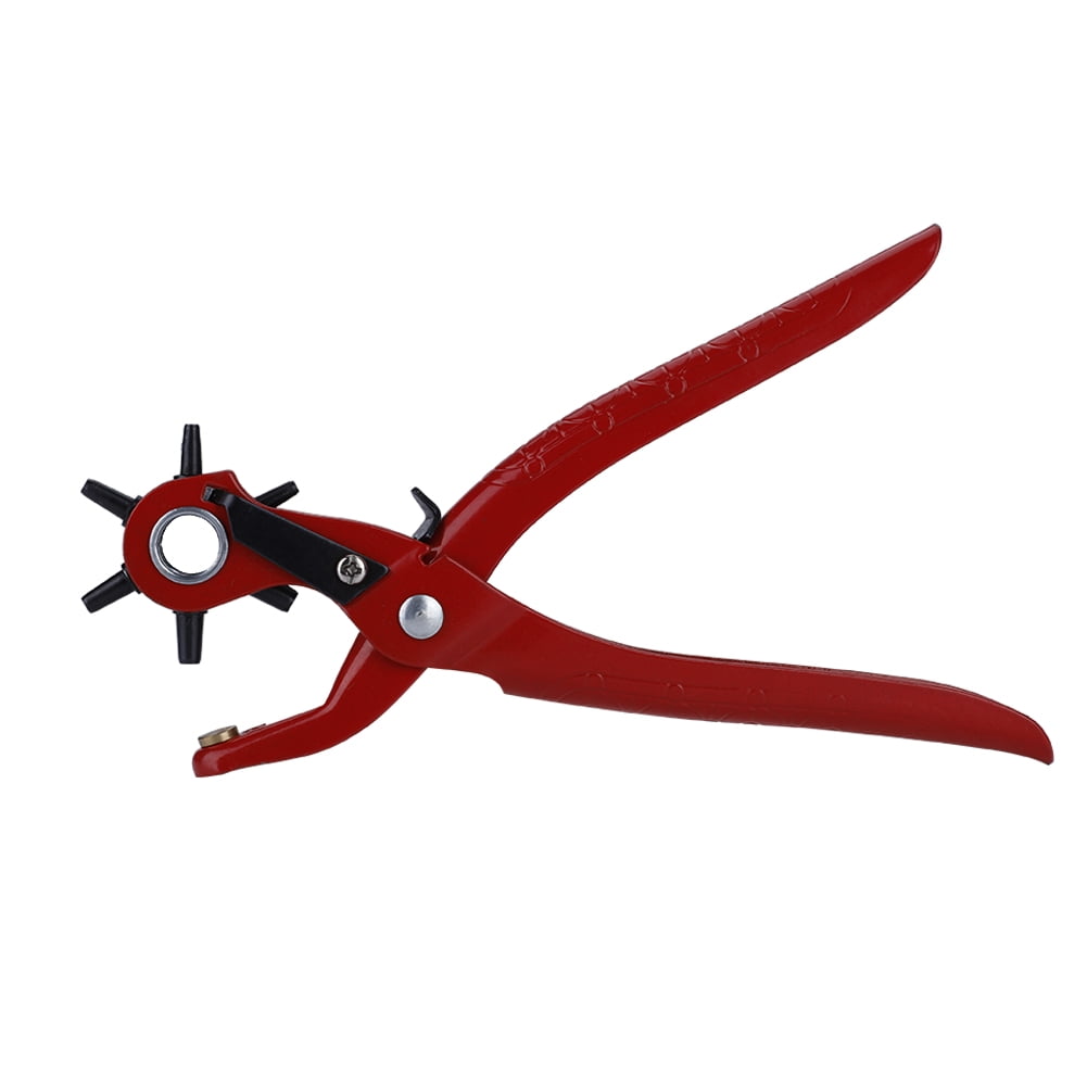 Belt Hole Punch, Leather Holes Punches 6 In 1 Various Sizes For Punching