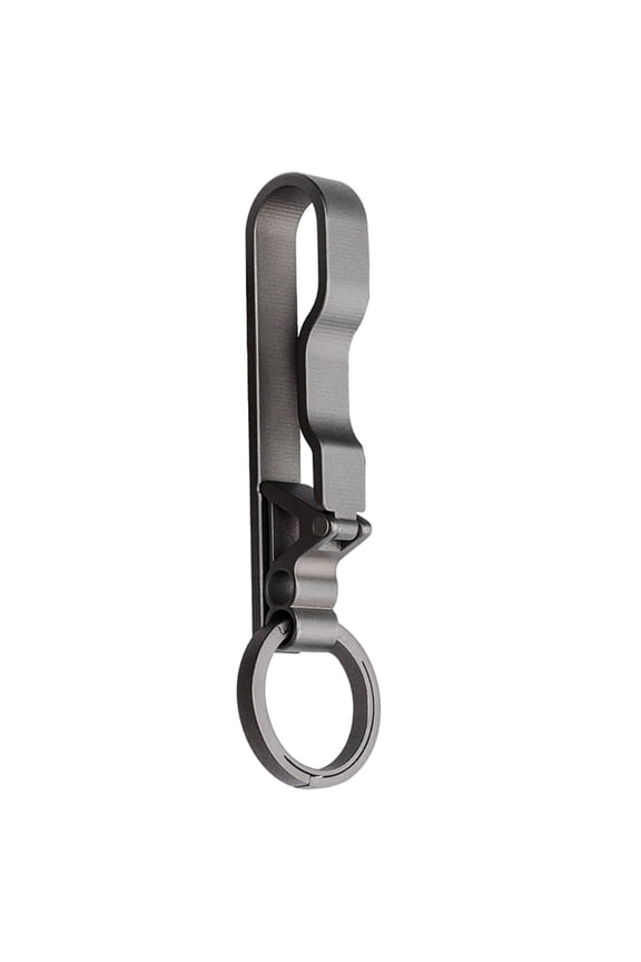 Belt Key Clip Carabiner Key chain Holder for Most Belt,Light Weight Quick Release Detachable Keychain Clip