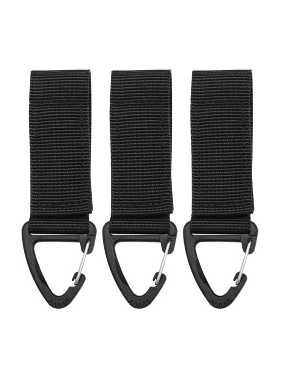 Belt Keychains Webbing Buckle Clip Belt Keyring Keychains Hook Belt Key Keychains Belt Clip with Key Keyring