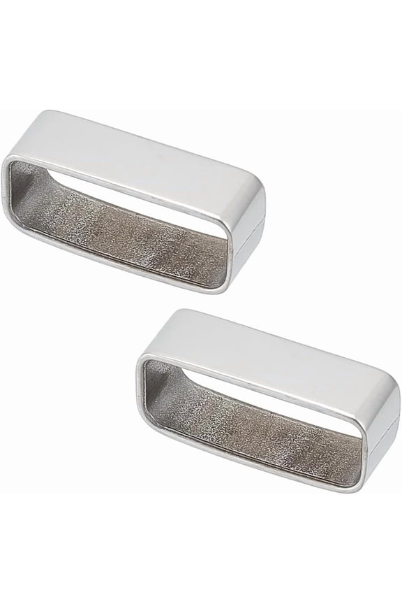 Belt Loop Keeper Stainless Steel Belt Loop Men's Belt Buckle Belt Keeper