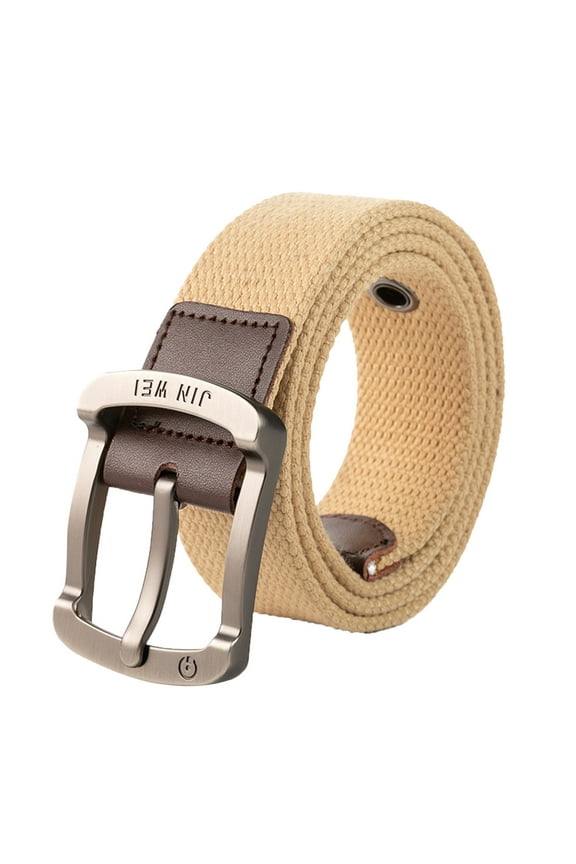 Seductiva Womens Belts Mens Adult Unisex Military Canvas Quick Release Buckle Outer Belt Men's Outdoor Training Belt Polyester Belt 1PC