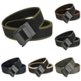 thumbnail image 1 of Belt Men’s Elastic Waistband Business Casual Nylon Peplum Belt Automatic Buckle for Attire, 1 of 7