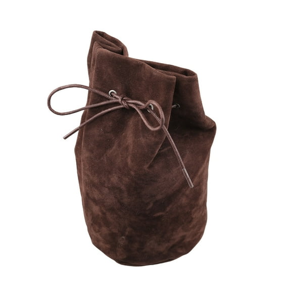 Belt Pouch Medieval Drawstring Bag Suedes Coin Purse Renaissance Waist Pack