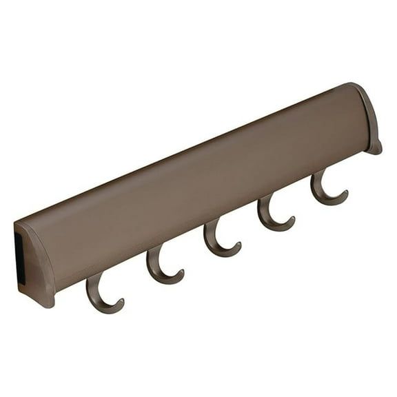 Belt Rack - 5 Hook Organizer for Men & Women - Synergy Collection - Anodized Aluminum - Closet Storage
