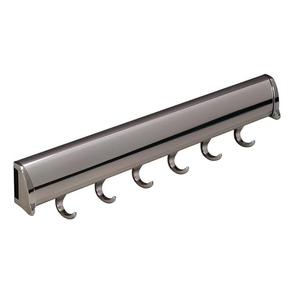 Belt Rack by , Synergy Collection (Polished , 6 Hook, 13 7/8")