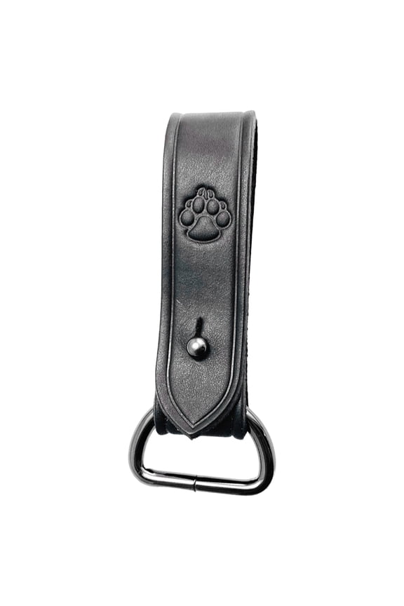 Belt Retainer Strap Replacements Leather Belt Buckle with D Rings Leather Loop Keeper, Leather Loop Belt Keeper Loop