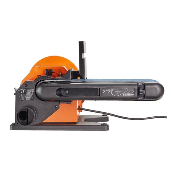 Belt Sander 6 Inch Disc Sander Combo, 4x36 Inch Belt Sander with 5A Motor & Adjustable Table for Woodworking Metalworking