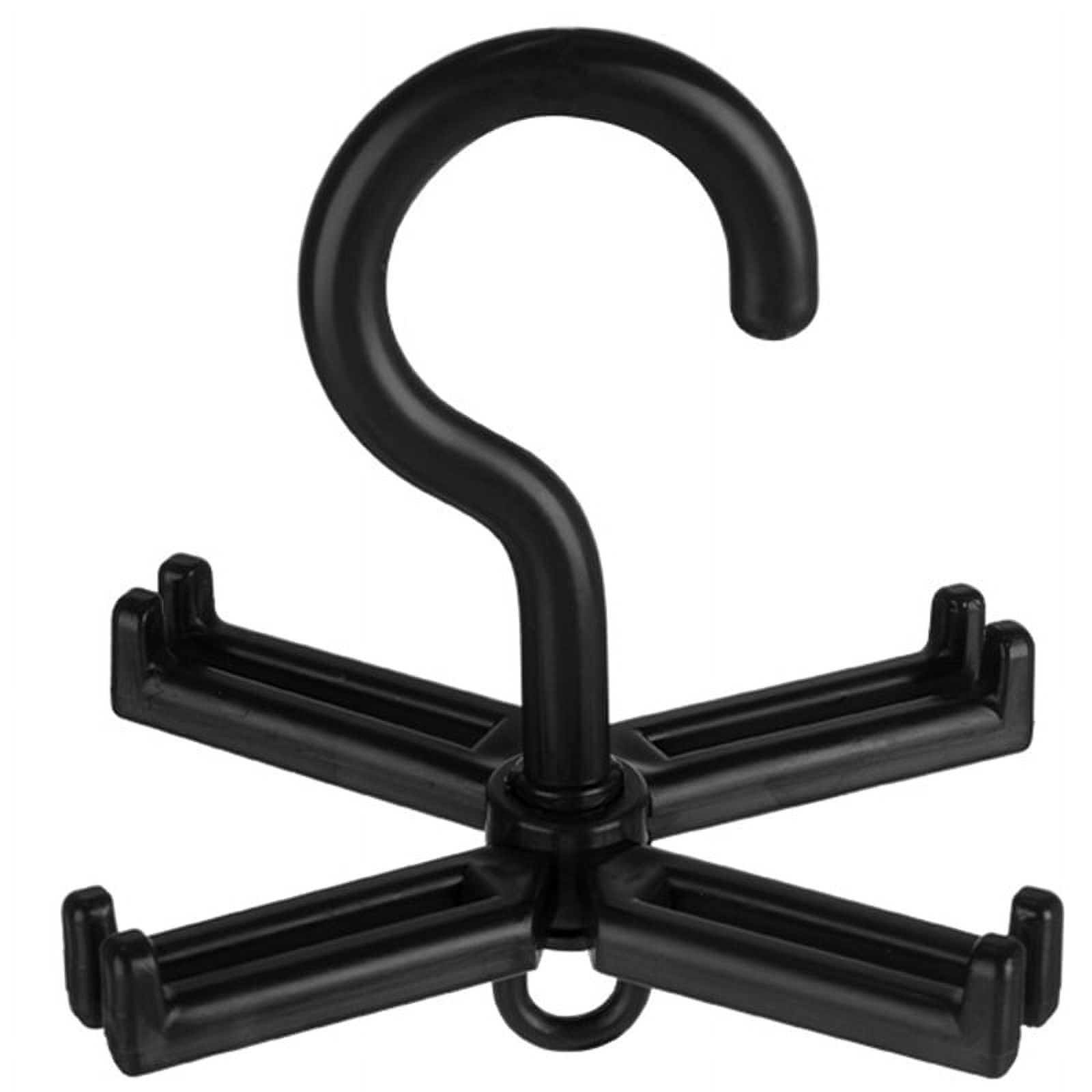 Belt Scarf Hanger Folding Twirl Rotating Scarf Hanger Stackable Space