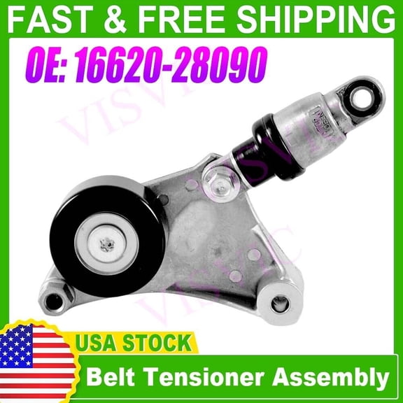 Belt Tensioner Assembly For Scion tC Toyota Camry RAV4 Solara 2.4L 1662028090 US