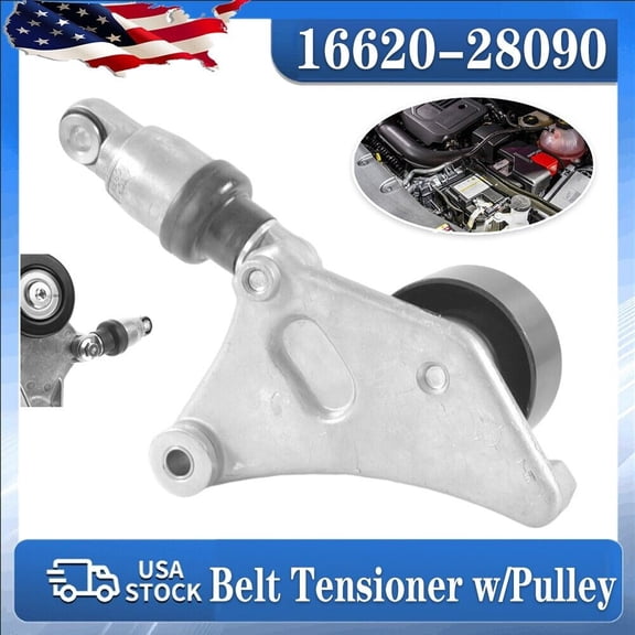 Belt Tensioner Assembly With Pulley for 2006-2012 SCION TC XB 2.4L 16620-28090