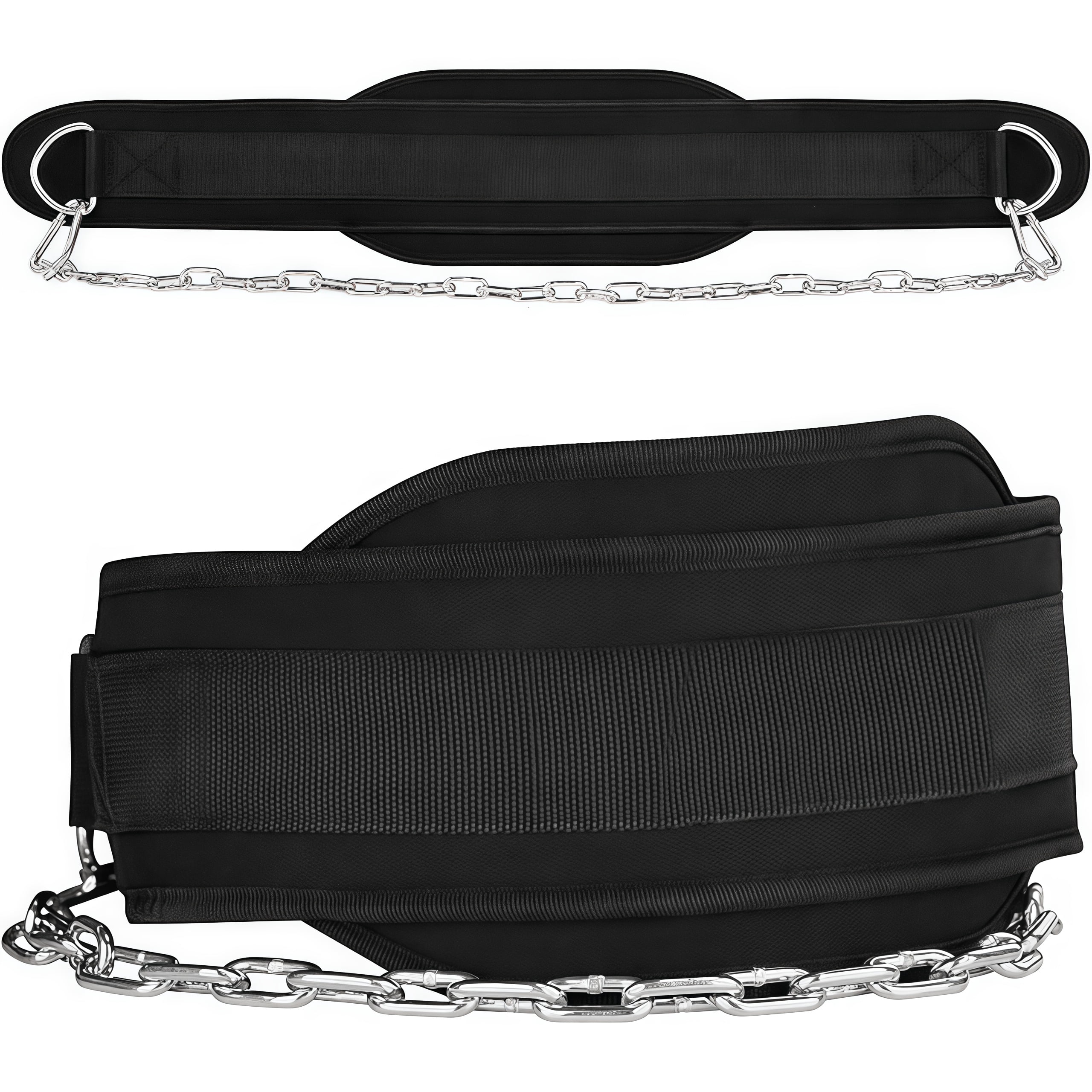DEKEones Neoprene Waist Dip Belt for Weightlifting, Workout Pull Ups, Crossfit, Fitness
