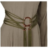 Belt Women Extra Long Rope Belt | LARP, Renaissance, Medieval Belt ...