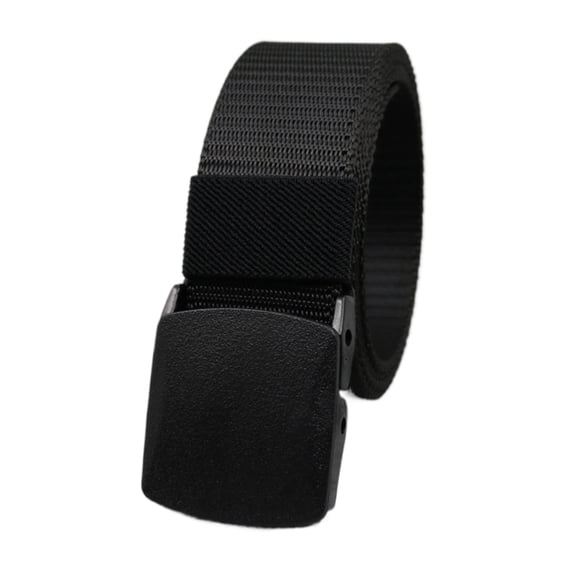 Belt for Men Women Outdoor Nylon Webbing Belt With Breathable Buckle Durable Canvas Strap for Daily Casual Wear