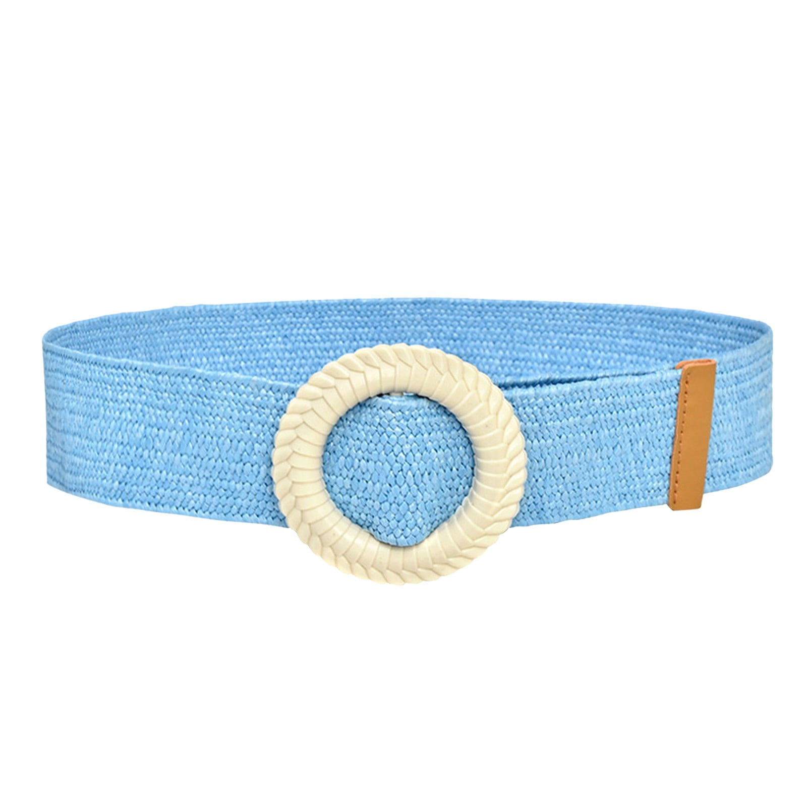 Belt for Women Solid Woven Elastic Casual Summer Stretch  display picture 3