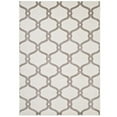 thumbnail image 1 of Modway Beltara Chain Link Transitional Trellis 5x8 Area Rug in Beige and Ivory, 1 of 7
