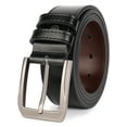 thumbnail image 1 of Beltox Fine Men’s Casual Leather Jeans Belts 1 1/2” Wide 4MM Thick Alloy Prong Buckle Work Dress Belt for Men, 1 of 3