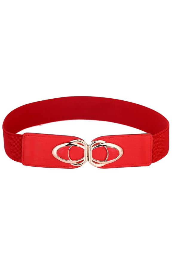 Womens Belts Elastic Stretch Cinch Plus Fashion Dress Belts for ladies