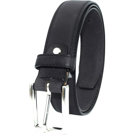 Belts For Men - Men's Dress Belt - 100% Cow Leather Belt For Men Black, 36"