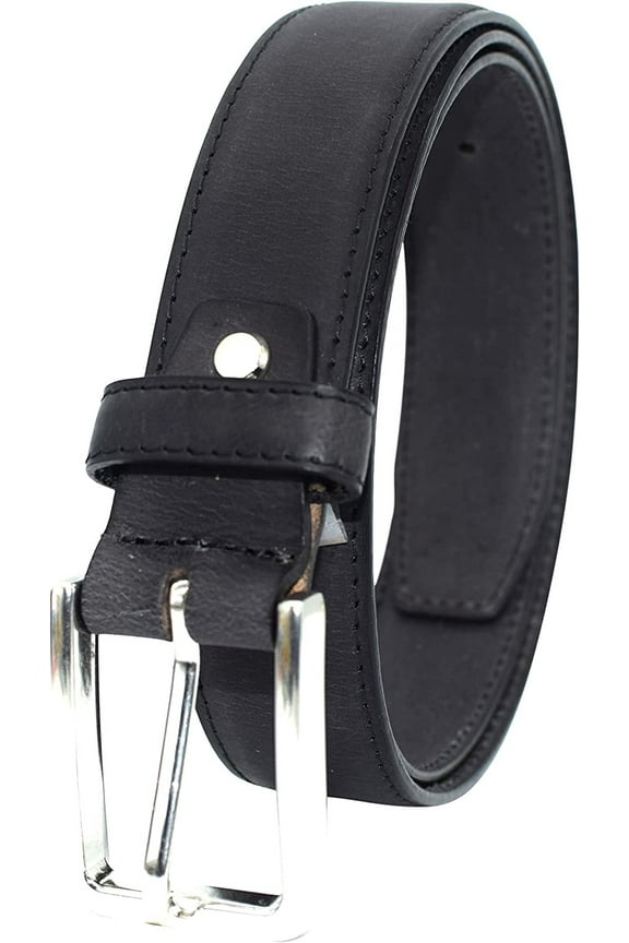 Belts For Men - Men's Dress Belt - 100% Cow Leather Belt For Men Black, 36"