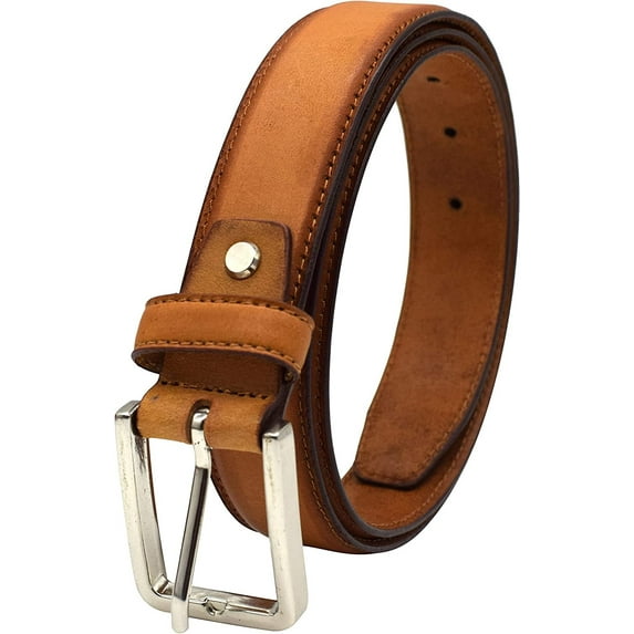 Belts For Men - Men's Dress Belt - 100% Cow Leather Belt For Men Tan, 42"